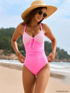 Solid Color Monokini One Piece