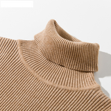 Basic Turtleneck Knitted Top