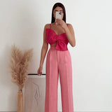 Chic Lady Crop Top Summer Sexy High Street Camis Tank Top Female Camisole