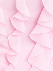 Y2K Irregular Hem Ruffles Evening Mini Dresses