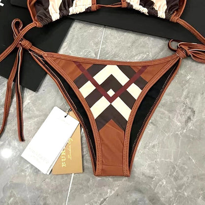 Luxury Designer Brand Micro Bikini Set