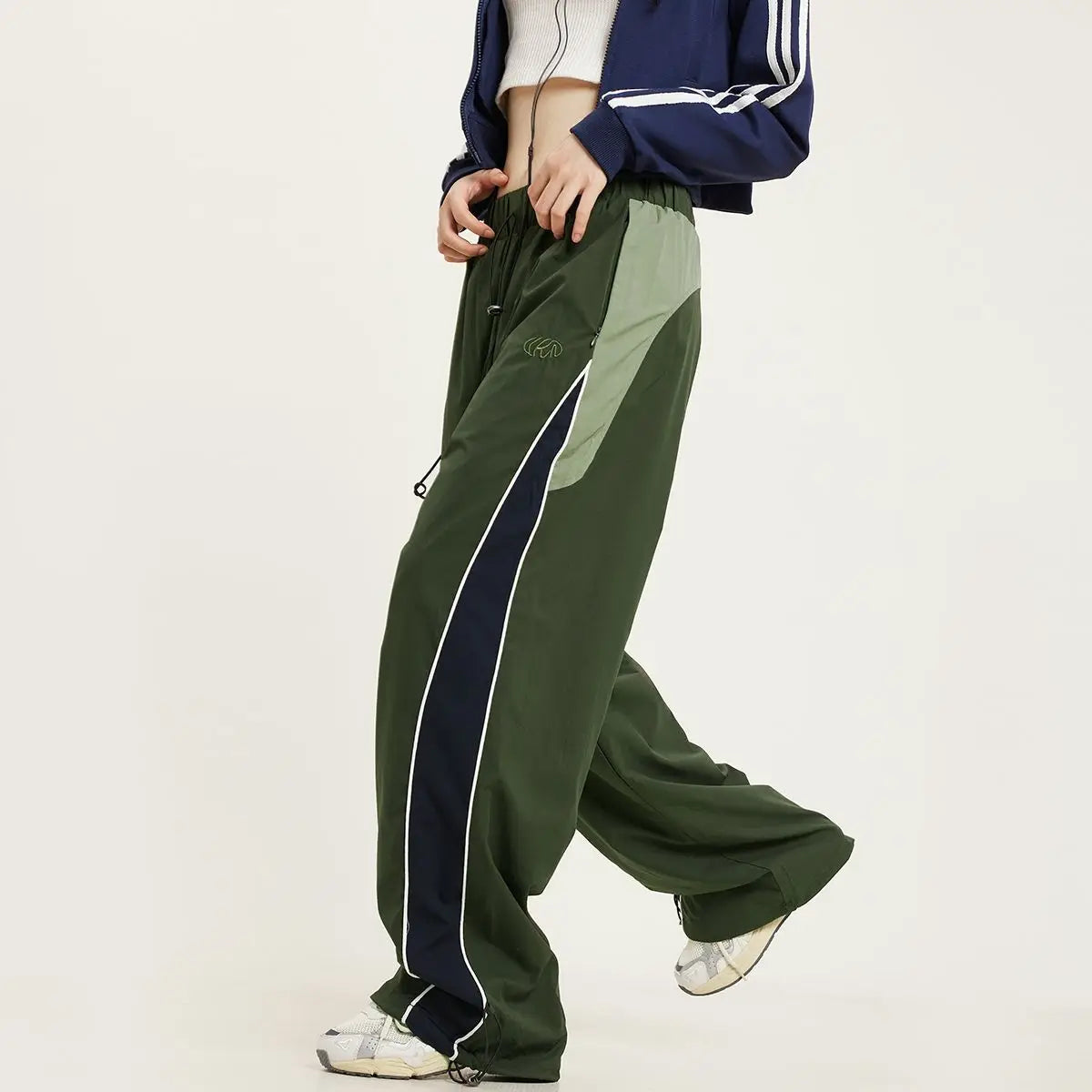 Men and Women Straight-leg Drawstring  Sweatpants