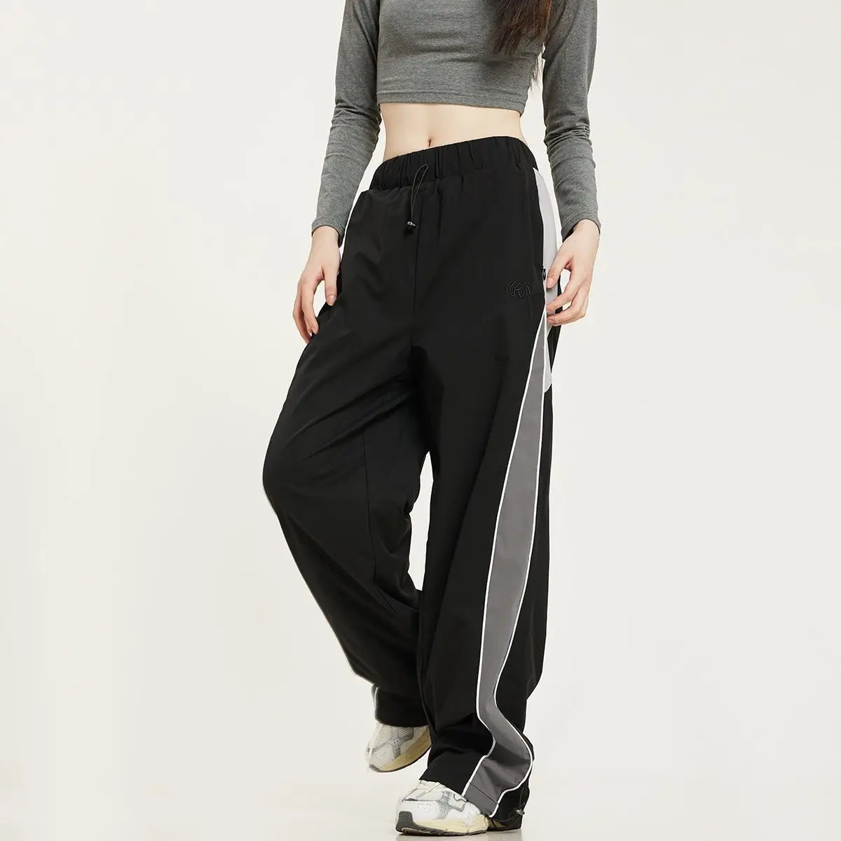 Men and Women Straight-leg Drawstring  Sweatpants