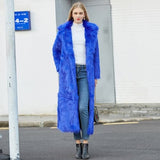 High Street Luxury Long Faux Fur Coat