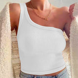 Ribbed Knitted Tank Top