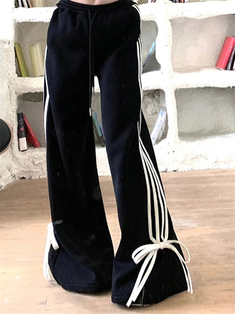 Women's Y2K Elastic Waist  Gothic Hiphop  Casual Sporting Sweatpants Main image