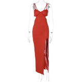 2023 Summer Bodycon Dress Women Solid Color Sexy Dress