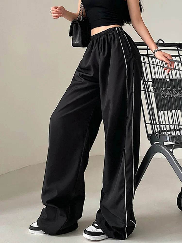 Streetwear Baggy Basic Black Jogging  Sweatpants Main image