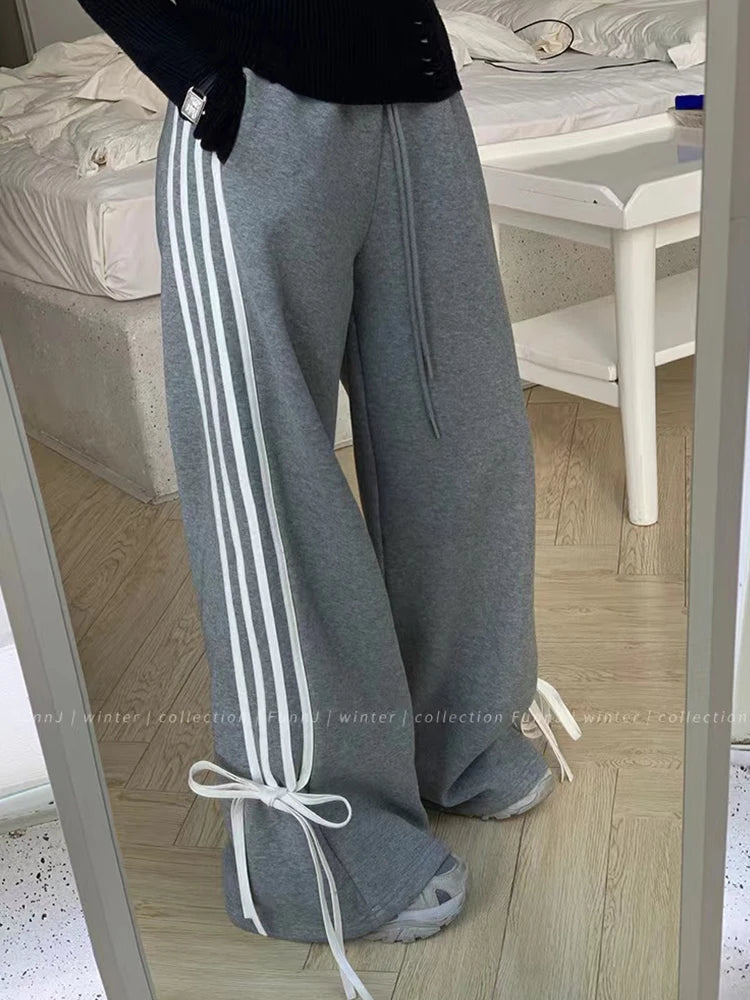 Women's Y2K Elastic Waist  Gothic Hiphop  Casual Sporting Sweatpants Secondary image
