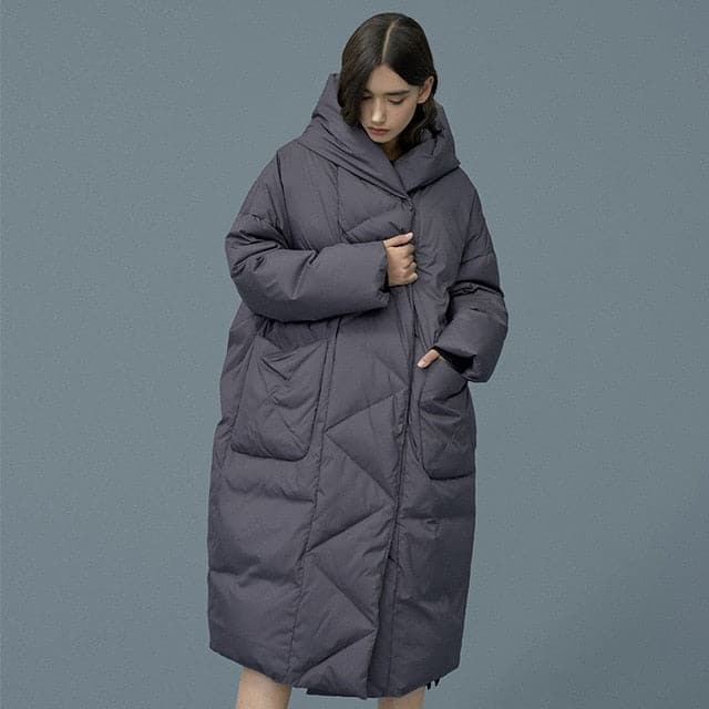 Winter Oversize Warm Duck Down Coat