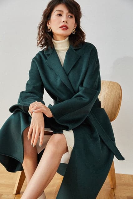 2023 Classic Double-Faced Cashmere Woolen Coats