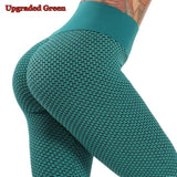 2023 Women Textured Scrunch Butt Legging Fitness Sport Leggins