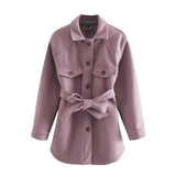 Vintage Woolen Camel  Soft Long Coats