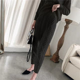 Thick Woolen Knitting Trousers