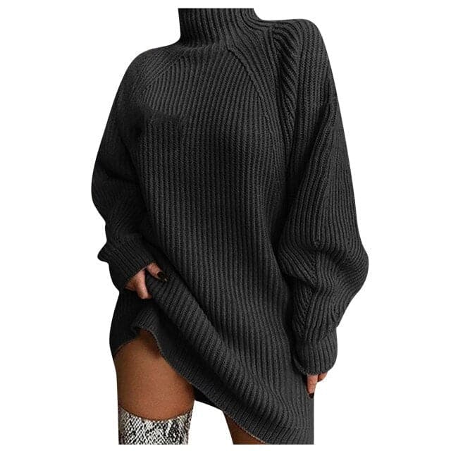 2023 Fashion Long Sleeve Knitted Mini Dresses