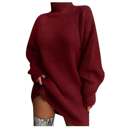 2023 Fashion Long Sleeve Knitted Mini Dresses