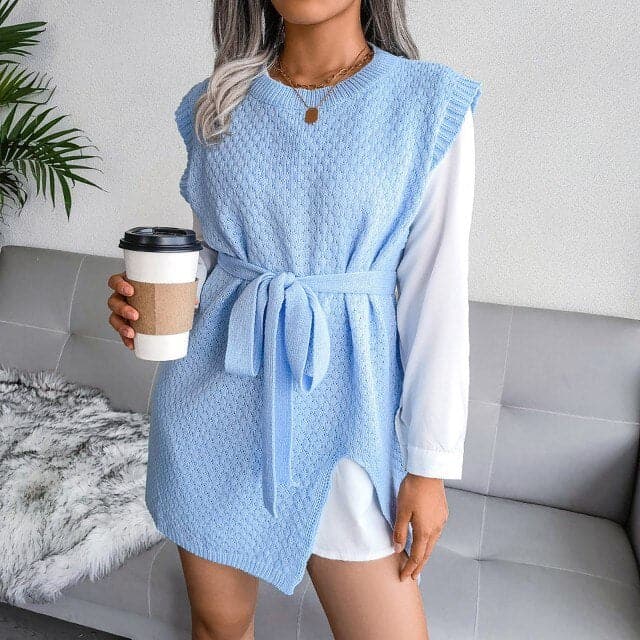 Knitted Sweaters Pullovers Pull Femme Sweaters Dress
