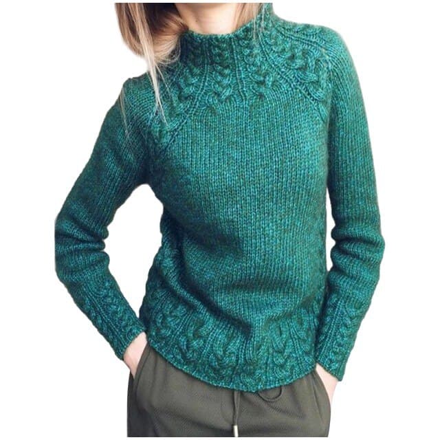 Turtleneck Pullover Tops 2021 Autumn Women Fashion Knitwear Temperament Commuter Sweater Jerseys Sweater Women