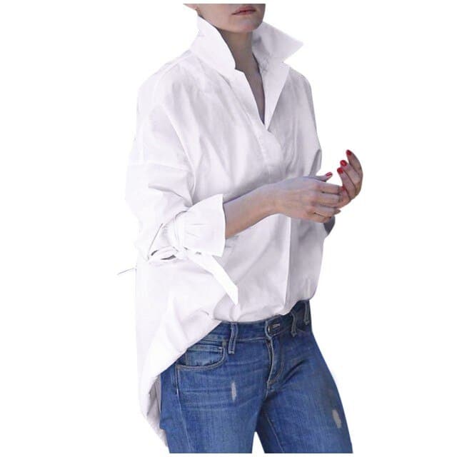 2023 Fashion Women Casual Long Sleeve Lapel Shirts