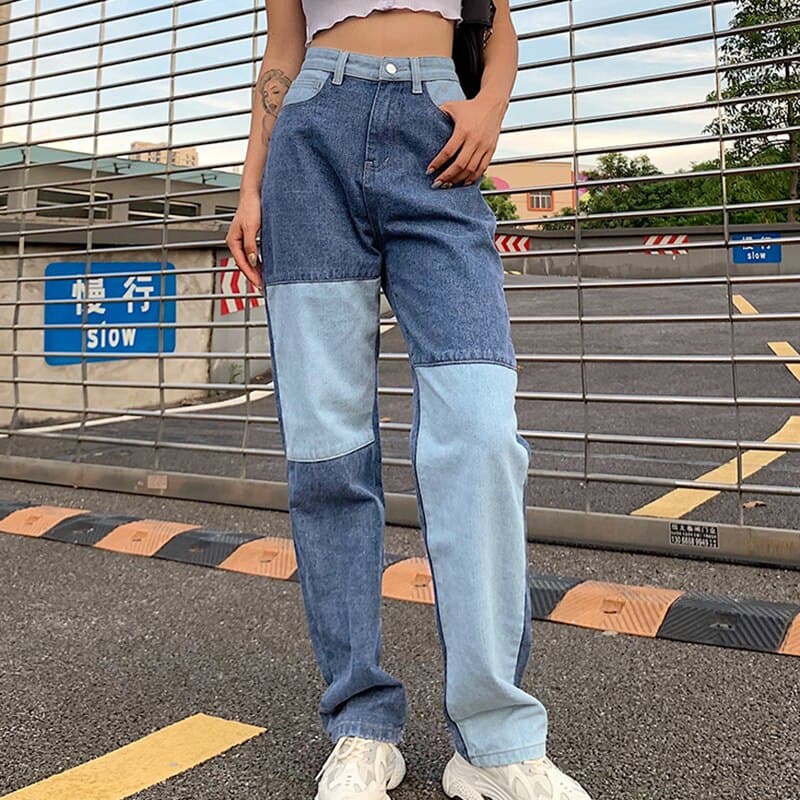 Women Fashion Summer Trousers Jeans Ladies Casual Wild Straight Slim Casual Long Pants For Spring Autumn Pantalon